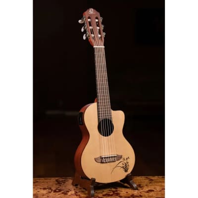 Ortega Bonfire Series Cutaway Acoustic-Electric Guitarlele image 9