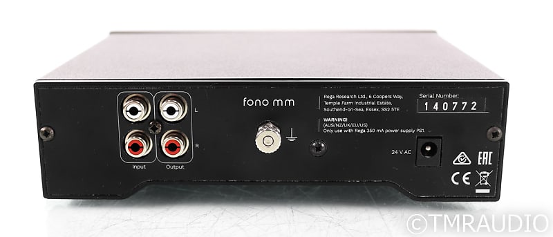 Rega Fono MM Mk3 Phono Preamplifier; Black;MkIII