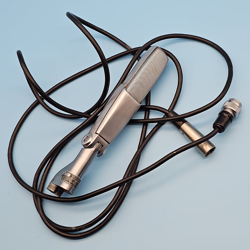 Vintage 1950s Shure 315 w 3 Pin Adapter Cable Sounds Nice and Natural Reverb