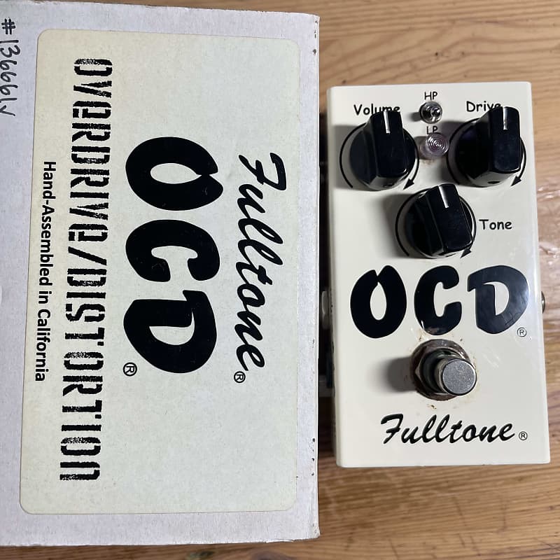 Fulltone OCD V1.4 シリアル24615 Fulltone CS-OCD V1.4 オーバードライブ