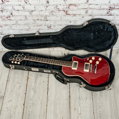 CP Thornton Blues Queen Electric Guitar, Red w/ Case x5089 (USED) image 14