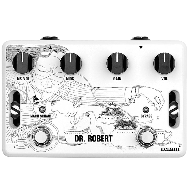 Aclam Guitars Dr. Robert 初期型？ オーバードライブ Aclam Guitars: DR. ROBERT Overdrive - YouTube