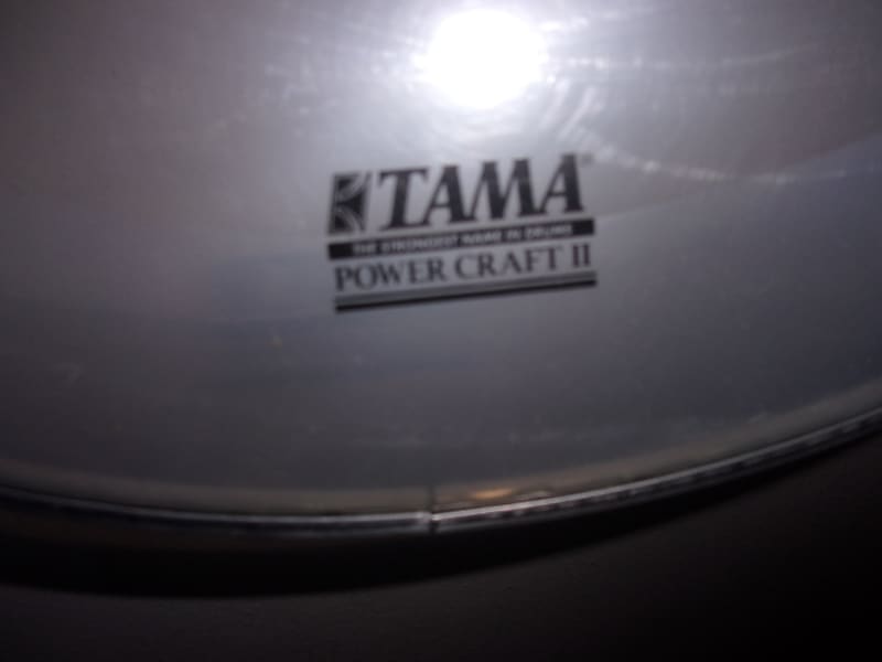 TAMA Logo 22" bass drum head Clear Batter Side with inner liner new with scuffs and dings image 1