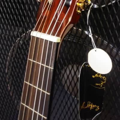 NEW! Angel Lopez Cereza Series Handmade Solid Spruce Top Acoustic/Electric Classical Guitar- Cordoba Killer! image 5