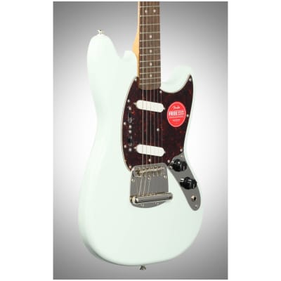 Squier Classic Vibe '60s Mustang Electric Guitar, Sonic Blue image 3
