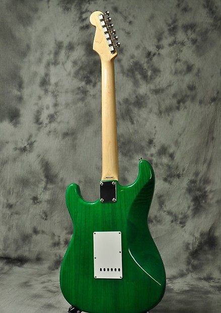 Fender Japan ST62 ASH Stratocaster MH Translucent Green