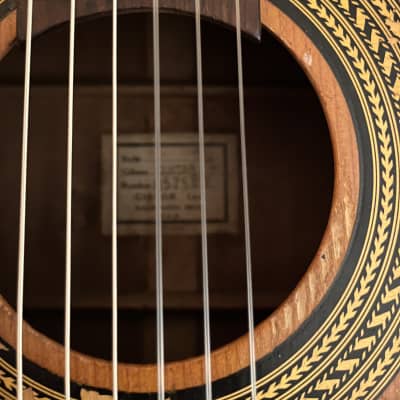 1960ish Gibson CS1-S Petite Classical image 3
