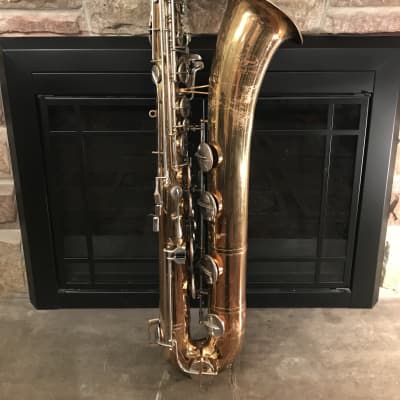 Used Selmer Signet Baritone Saxophone Low A With Case (Plays Well/See Video) image 2