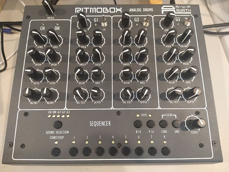 AVP Synth Ritmobox Analog Drum Machine image 1