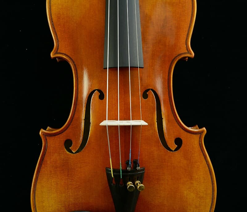 1-PC Back Master 4/4 Violin Amazing Sound Stradivari 1716 Messiah Violin