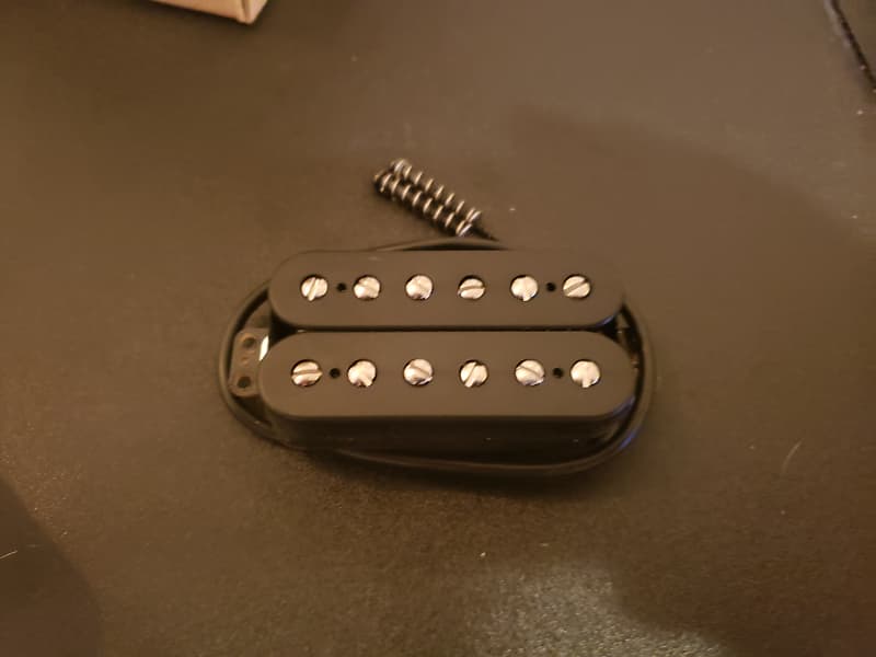 Kiesel Holdsworth KH12N Neck Pickup DIRECT MOUNT Black Reverb