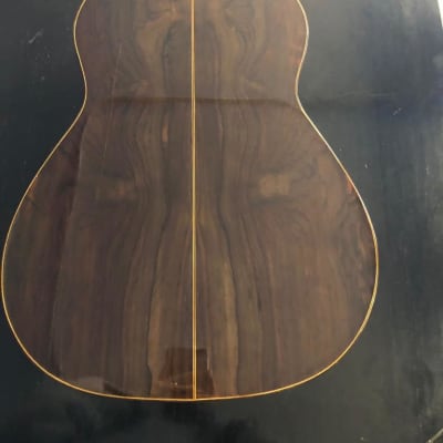 1907 Enrique Garcia Classical Guitar with Tornavoz No. 81 French Polish image 9