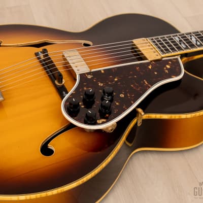 1976 Greco J-115 Vintage Johnny Smith Archtop Guitar Sunburst 100% Original, Japan Fujigen image 7