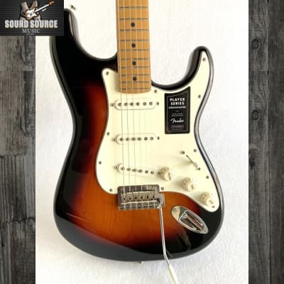 Fender Limited Edition Player Series Stratocaster, Roasted Maple Neck 2023 - 3 Tone Sunburst image 7
