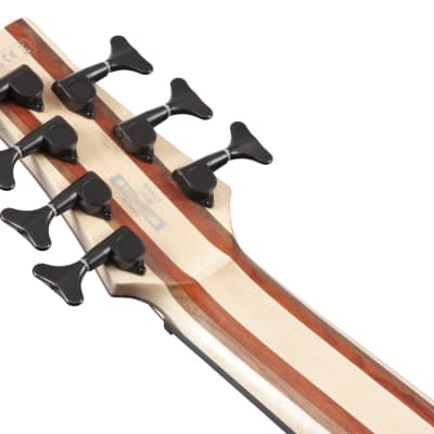Ibanez SRAS7-CBS Ashula Bass Workshop SR Electric Bass 7-String - Cosmic Blue Sunburst + Case image 8