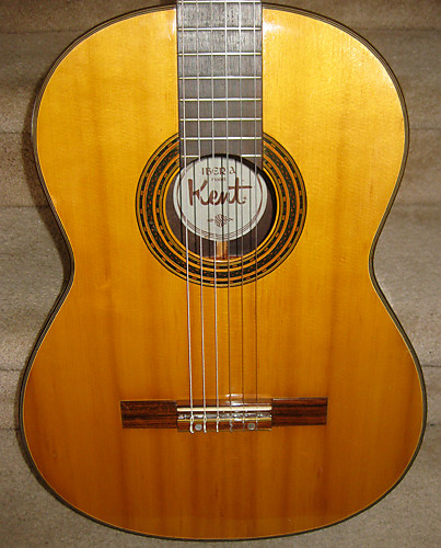 Kent iberia classical guitar top