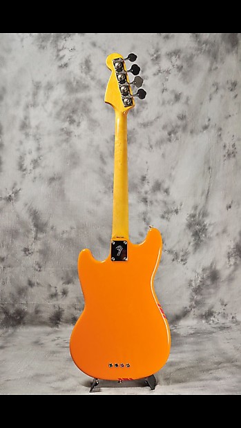 Fender Japan Mustang Bass MB-SD/CO (CPO) Capri Orange | Reverb