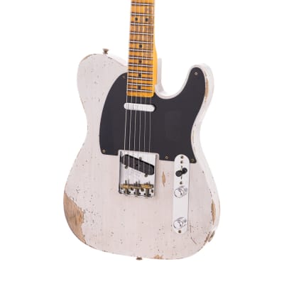 Fender Custom Shop 52 Tele Heavy Relic, Lark Guitars Custom Run - White Blonde (822) image 6