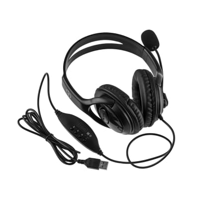 iMicro IM320 USB Headset with Microphone Reverb