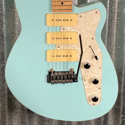 Reverend Guitars Jetstream 390 Chronic Blue Guitar #0212 image 1