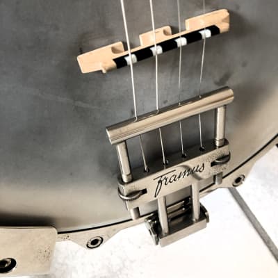 Framus tenor banjo, late Dixi model, vintage 1965 - brown/silver image 7