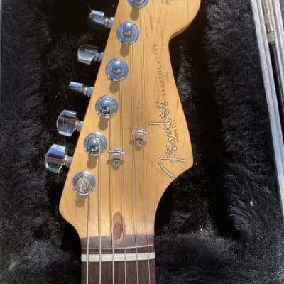 Fender American Highway One Stratocaster Cory Wong Vulfpeck 2002 Sapphire Blue Transparent image 2