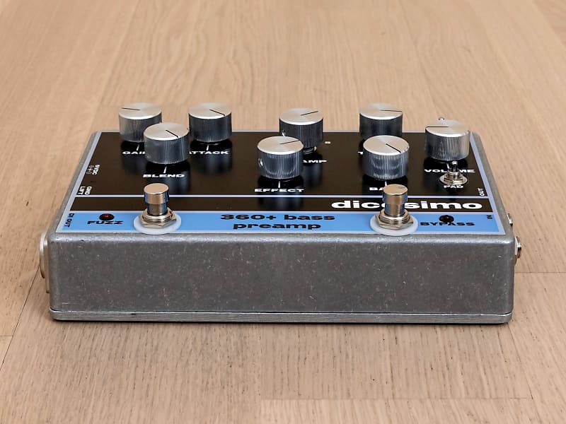 【即購入歓迎】dicosimo 360+ bass preamp DiCosimo Audio - 360+ Bass Preamp Pedal - YouTube
