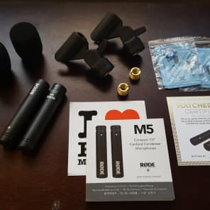 Rode M5 Small-diaphragm Condenser Microphone - Matched Pair