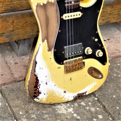 DY Guitars Philip Sayce style relic strat body PRE-BUILD ORDER image 7