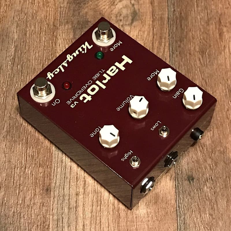 Kingsley Harlot V3 Tube Overdrive Pre Amp Effects Pedal | Reverb