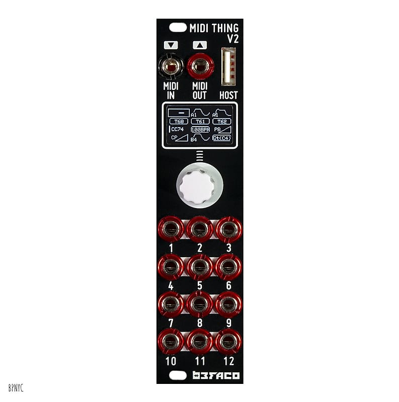 【新作からSALEアイテム等お得な商品満載】 Befaco MIDI Thing V2 Eurorack Synthesizer Module | Reverb 鍵盤楽器