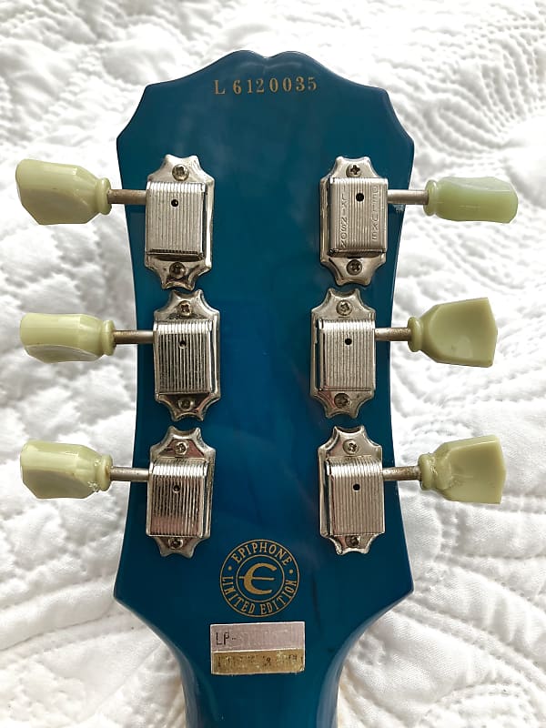 1997 Les Paul Standard Limited Edition Translucent Blue