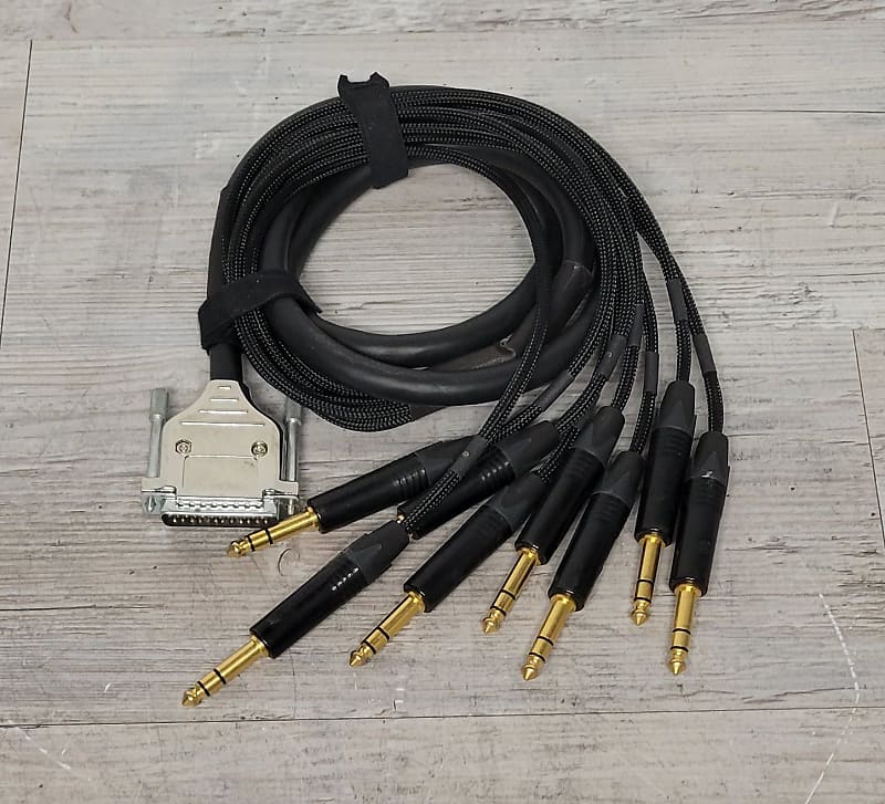 ProCo DA88BQ-3 8-channel DB25 To 1/4-inch TRS Male Audio