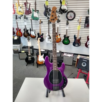Sterling Music Man Ray34 Purple Sparkle image 1