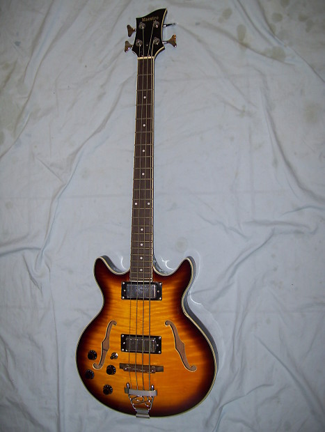 Left handed semi hollow bass new arrivals