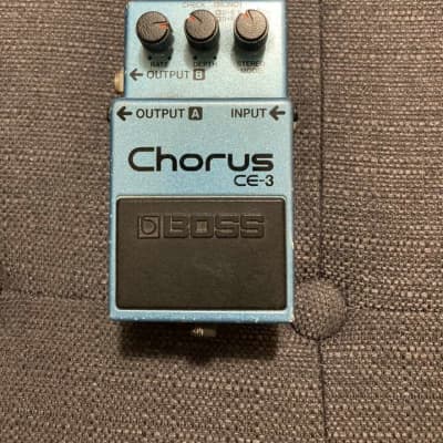 Boss CE-3 Chorus Vintage 80's Japan MIJ Black Label | Reverb