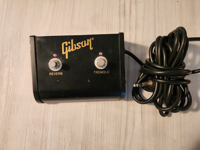 Gibson Foot Switch RVT Tremolo/Reverb Pedal FX effect amp | Reverb