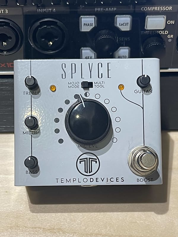 Templo Devices Splyce Mic Mixer / Clean Boost / Preamp Reverb