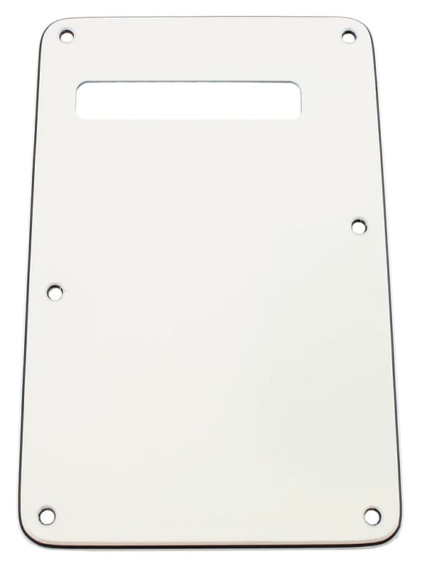 All Parts - Slotted Tremolo Spring Cover White image 1