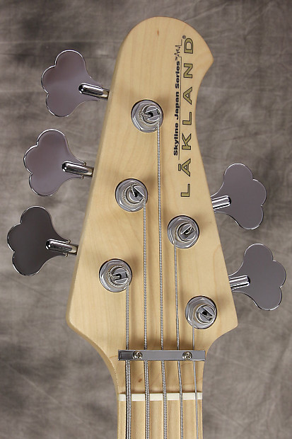 Lakland Skyline Japan Series SK 5CL Black Maple - Free