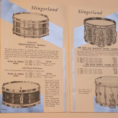 Slingerland Drum Catalog - 1939 image 4