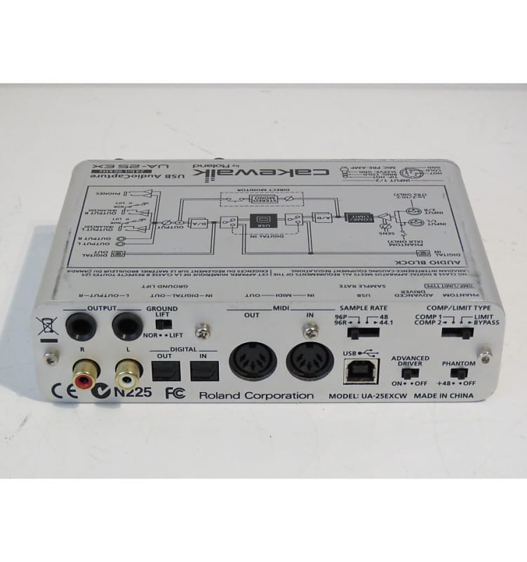 EDIROL 24-bit USB Audio Capture UA-25EXCW-