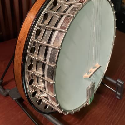 Immagine Vega Vegaphone Deluxe No. 9 Plectrum Resonator Banjo Circa 1928 - 7