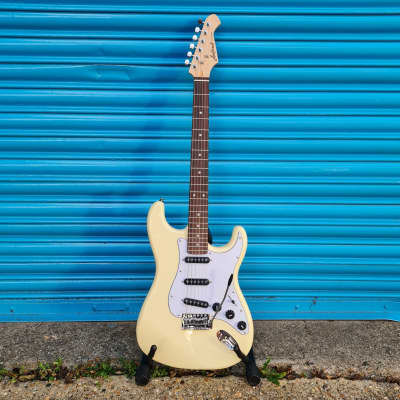 Aria STG-003 Electric Guitar Vintage White Right Handed for sale