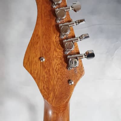 Sakai Mokko Vintage MIJ "Mosrite" Style Solid Body Electric Guitar 1968 Tobacco Burst image 18