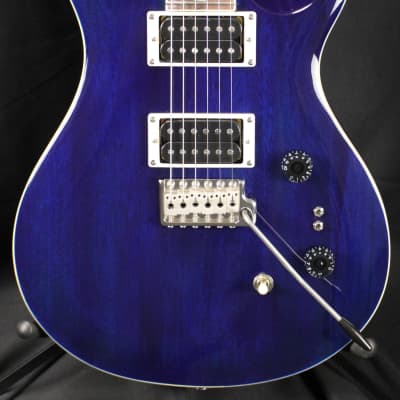 PRS SE Standard 24 08 Electric Guitar Translucent Blue w/Gigbag image 2