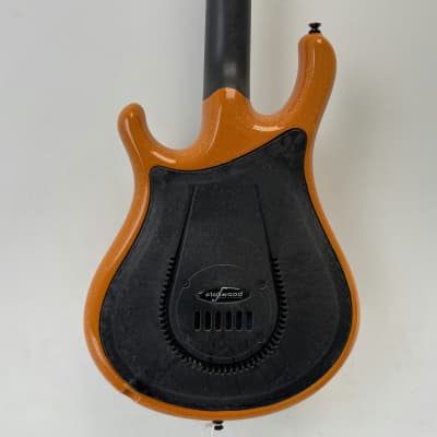 Used Flaxwood PHOENIX ORANGE SPARKLE Electric Guitars Orange image 3