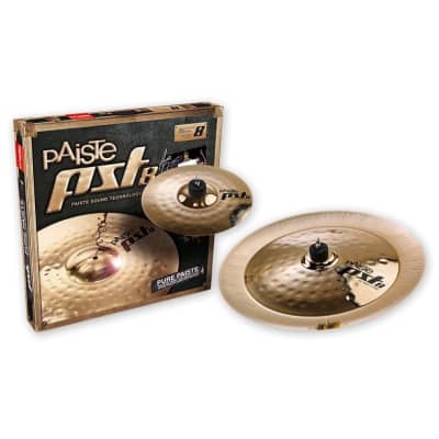 Paiste PST 8 Reflector Rock Effects Pack (10/18) Set Only image 2