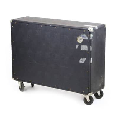 1968 Guild Thunderbird Bass Guitar Amplifier Vintage Tube 2x15” Cabinet Black w/ Two-Tone Grill Jensen C15N 15” Speaker & Oxford 15T6 15 Spkr from Indigo Ranch Studio image 8
