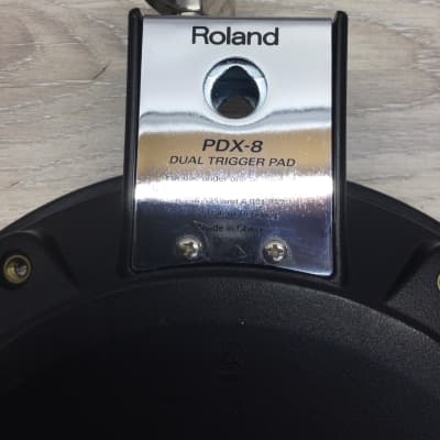 Roland PDX-8 V-Drum 10" Dual-Trigger Mesh Snare Drum Pad 2010s - Black image 6